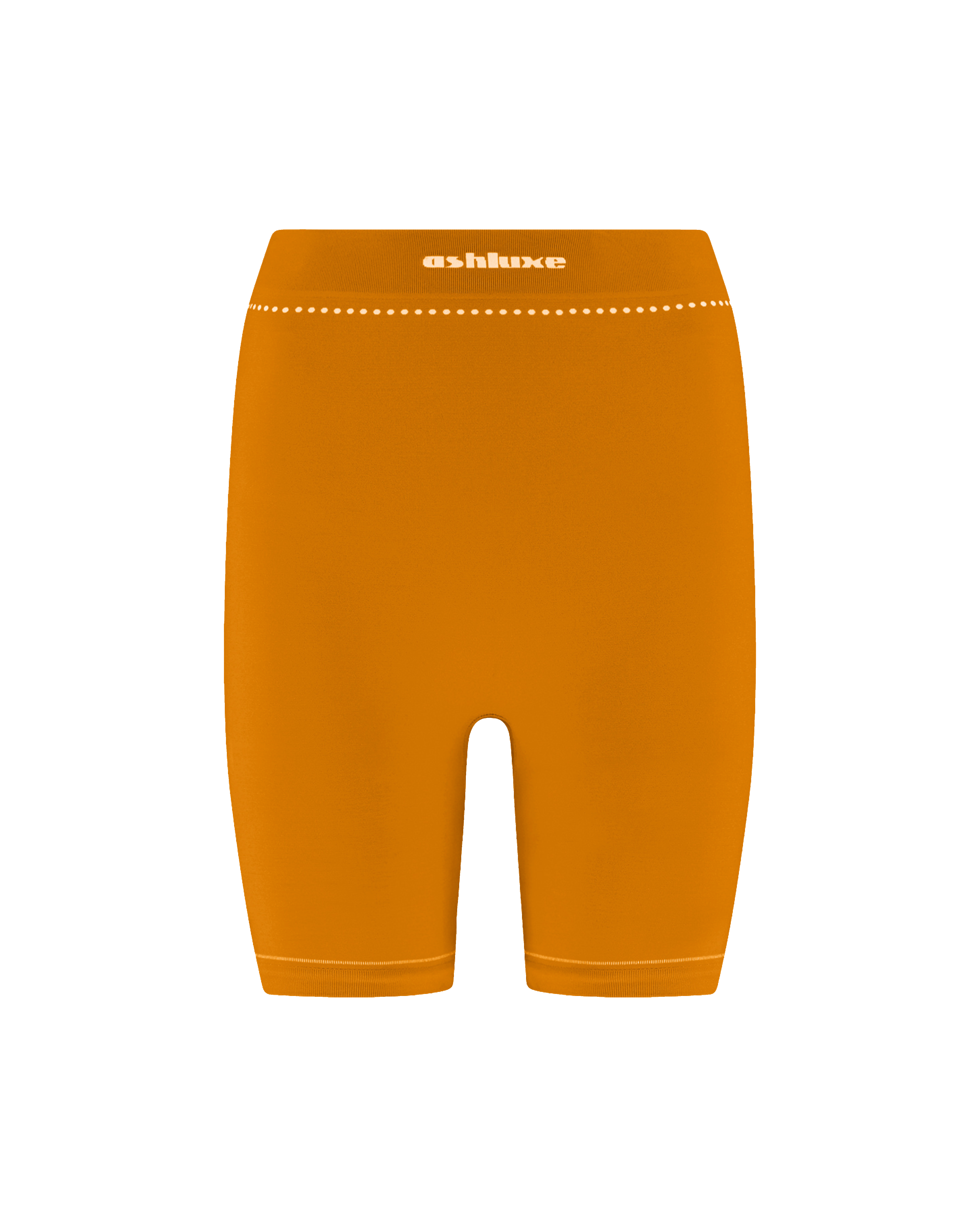 Ashluxe Female Active Biker Shorts Orange