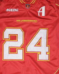 Ash American 24 Jersey Red