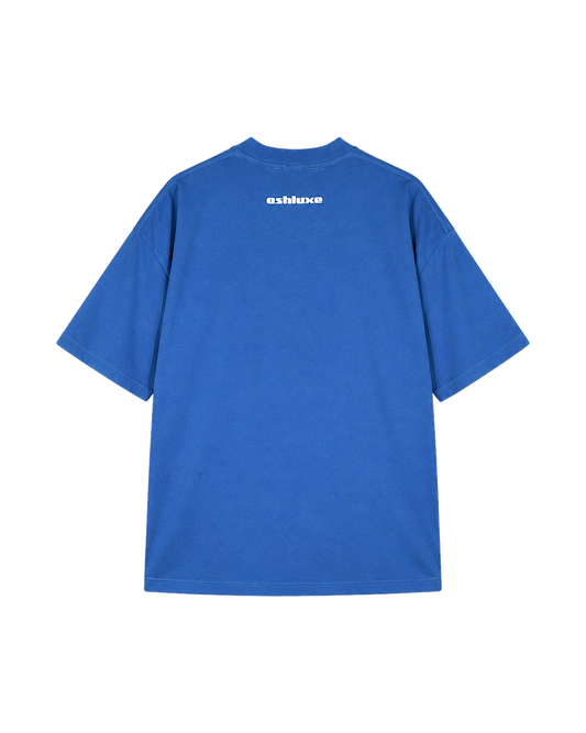 Ashluxe Heritge Ball Insignia Tee Blue