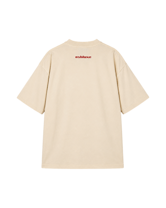 Ashluxe Stadium T-Shirt Cream