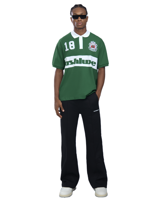 Ashluxe crest logo Polo Green