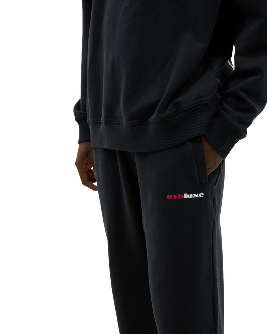 Ashluxe Logo Trackpants Black