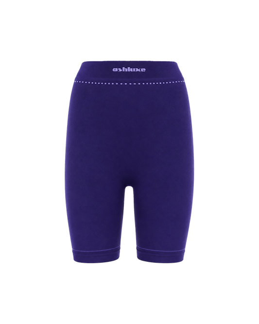 Ashluxe Female Active Biker Shorts - Purple
