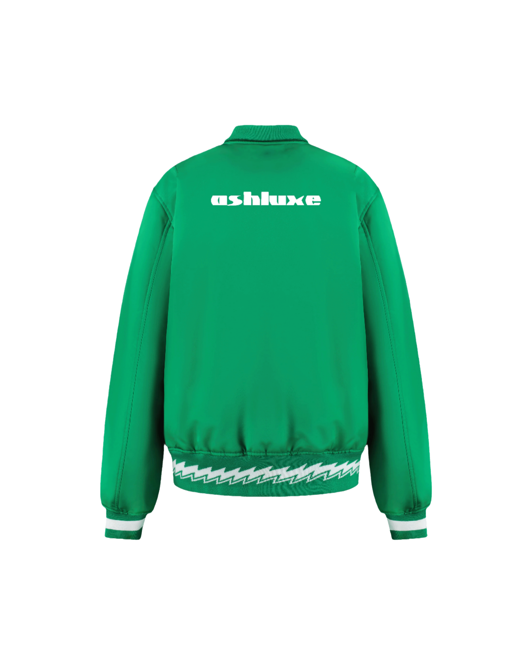 Ashluxe Bomber Jacket - Green