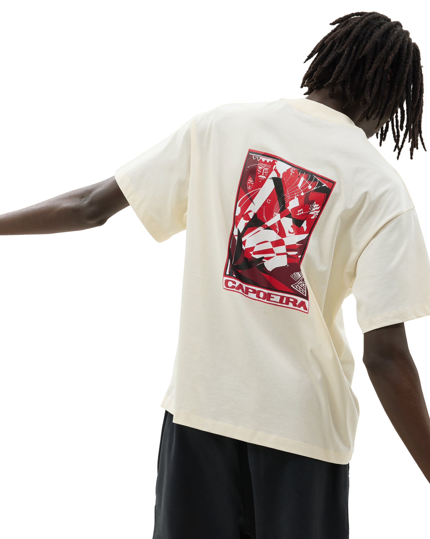 Capoeira Graphic T-shirt Off White