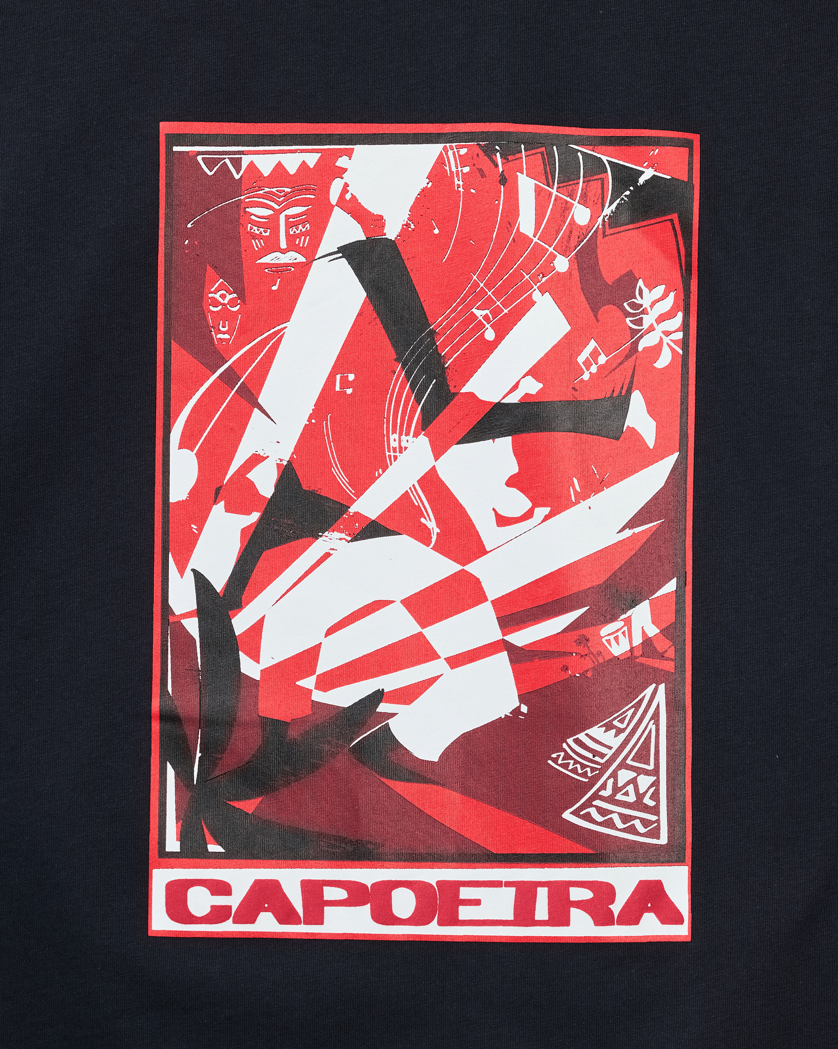 Capoeira Graphic T-shirt Black