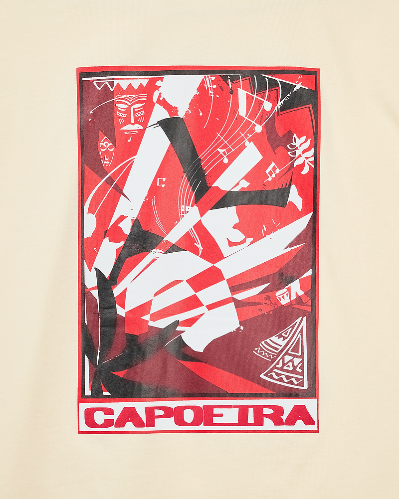 Capoeira Graphic T-shirt Off White