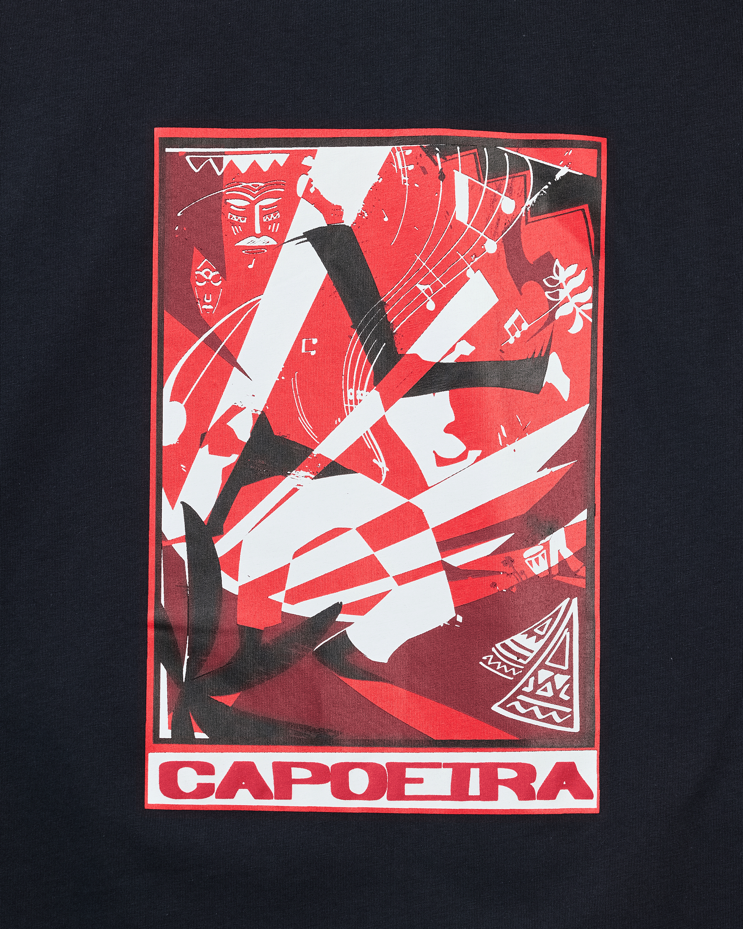 Capoeira Graphic T-shirt Black