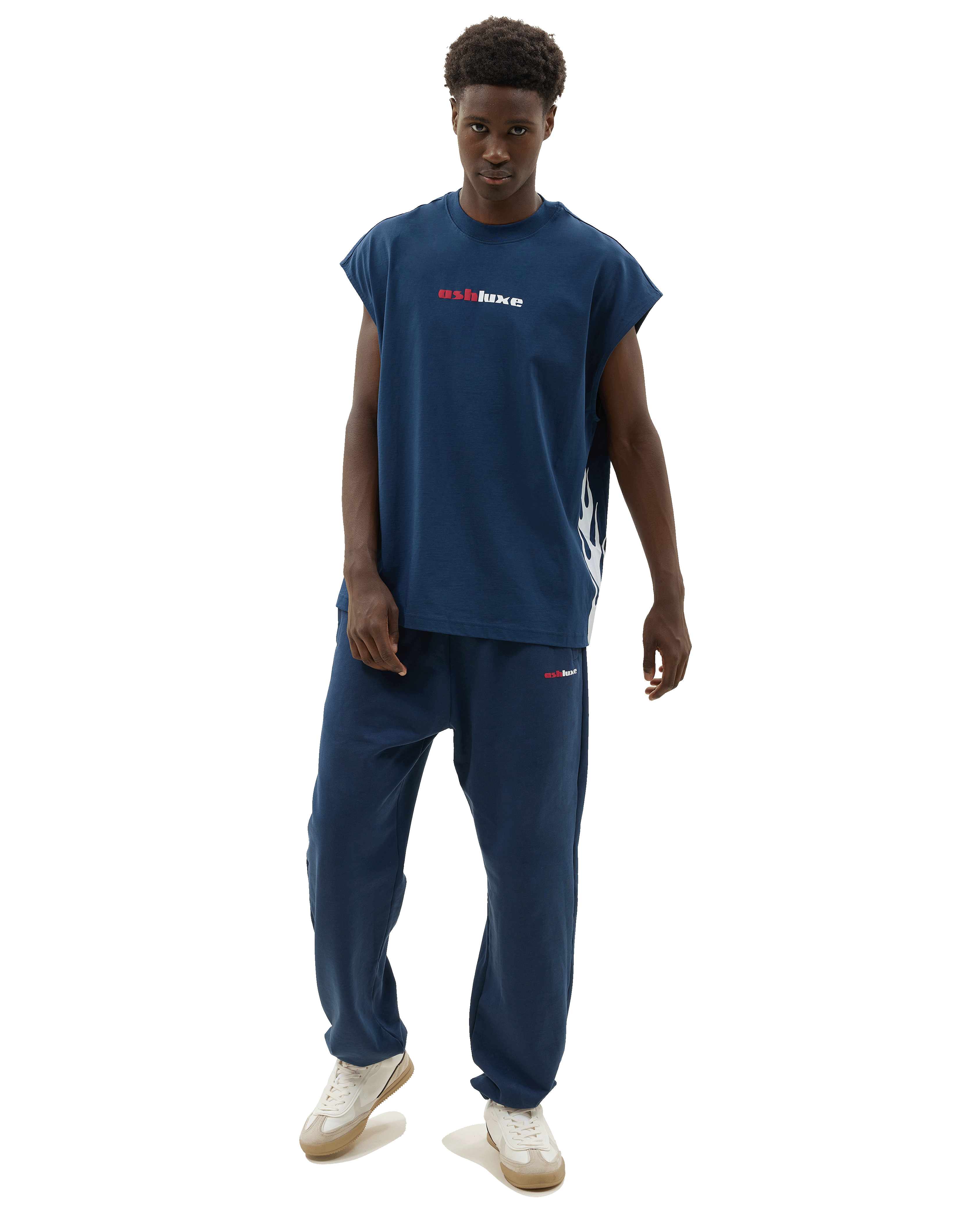 Ashluxe Logo Trackpants Blue