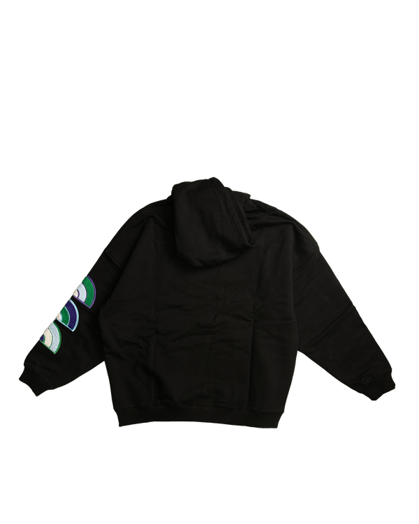 Ashluxe Bold Logo Hoodie Black