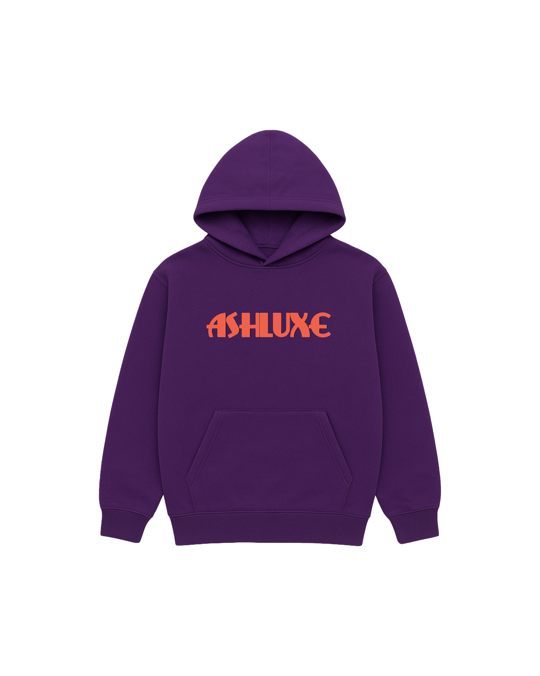 Ashluxe Neo Logo Hoodie Purple