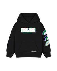 Ashluxe Bold Logo Hoodie Black