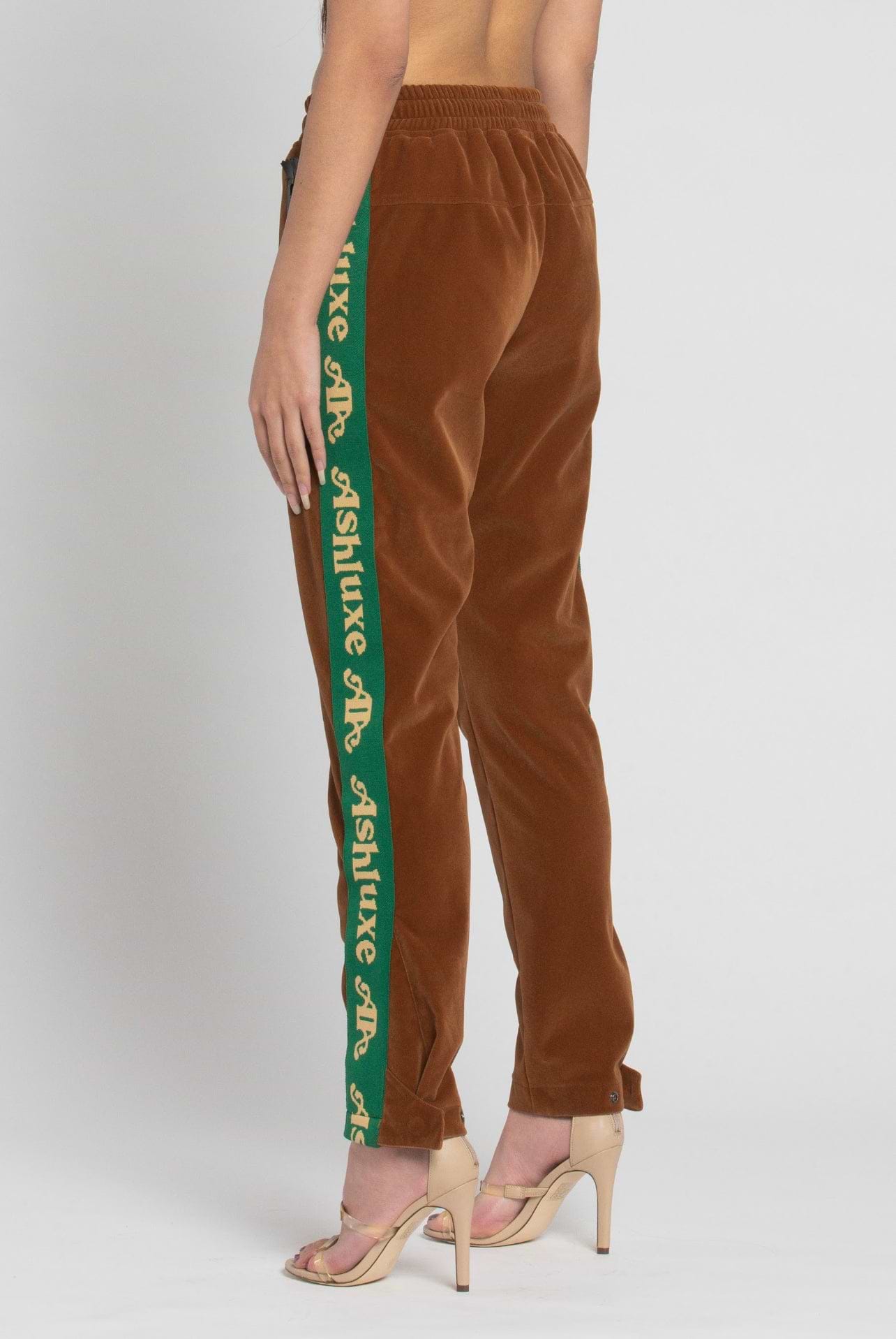 Ashluxe Paradise Track Pant - Brown