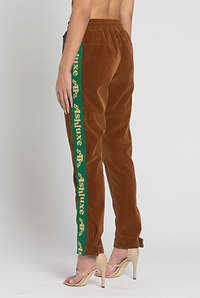 Ashluxe Paradise Track Pant - Brown