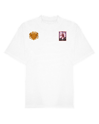 Ashluxe Kalakuta Inspired Badge T-shirt White