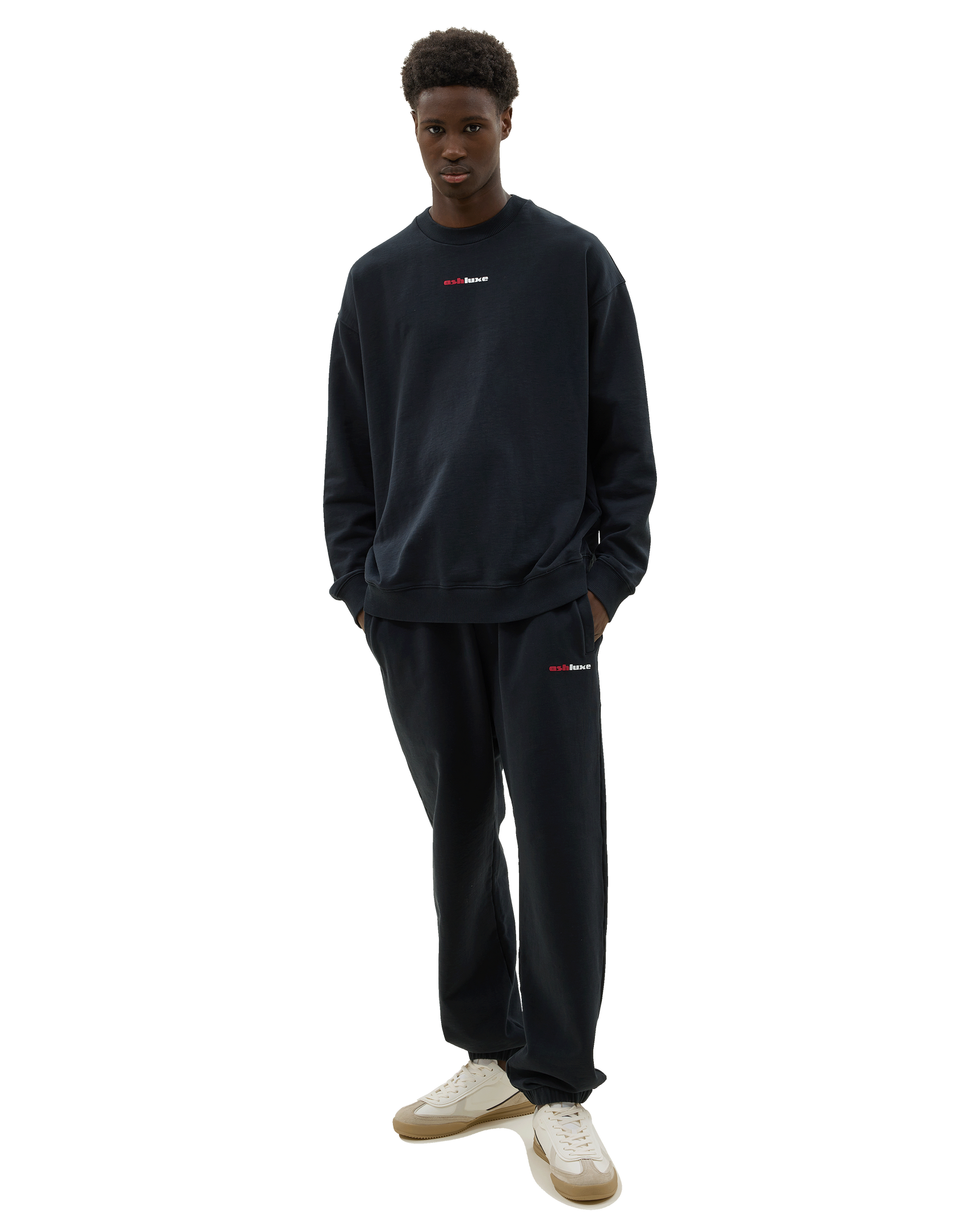 Ashluxe Logo Trackpants Black