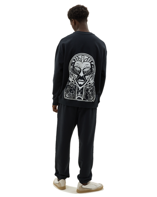 Mask Graphic Sweatshirt