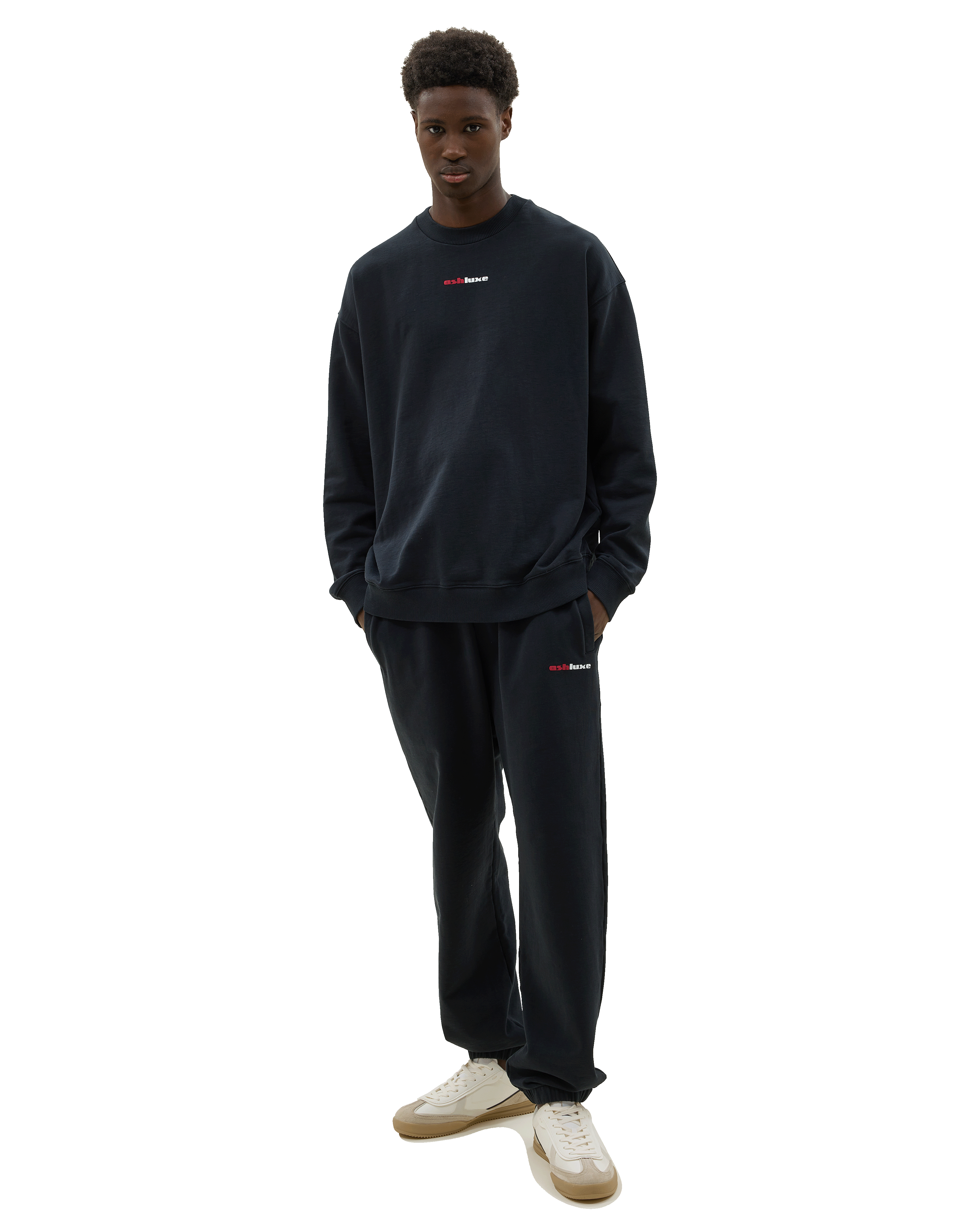 Ashluxe Logo Trackpants Black