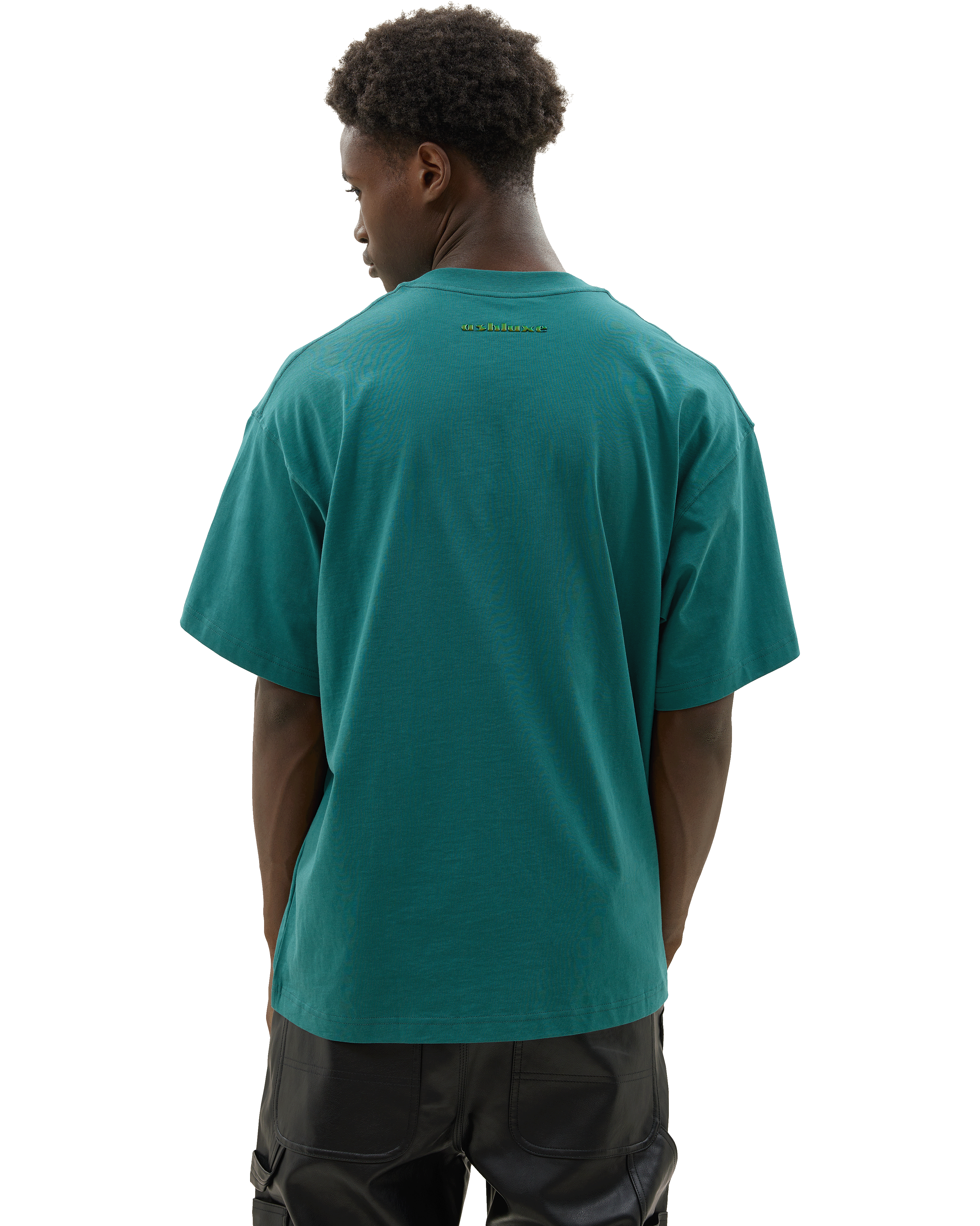 Metallic Small Logo T-Shirt Green