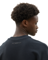 Metallic Small Logo Sweatshirt Black