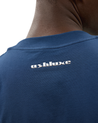 Metallic Small Logo T-shirt Blue