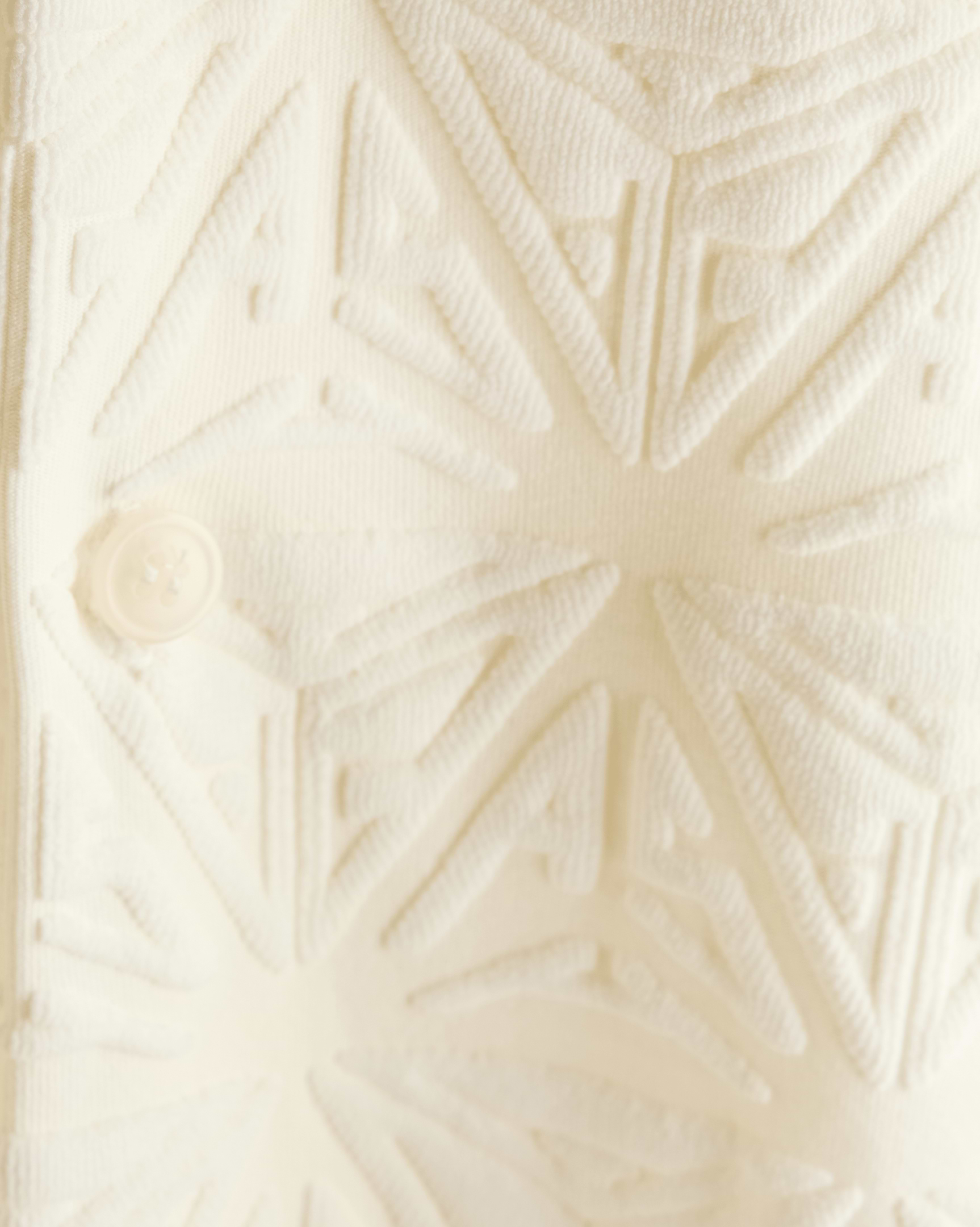 Monogram Plush Jersey Bowling Shirt