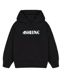 Ashluxe Neo Logo Hoodie Black