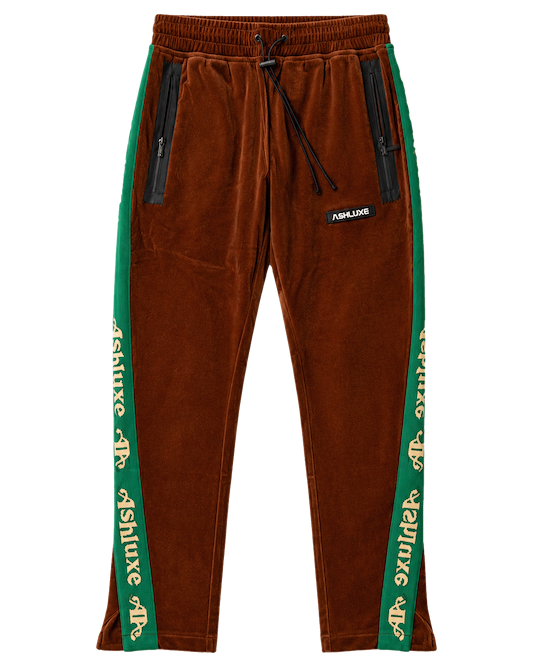 Ashluxe Paradise Track Pant - Brown