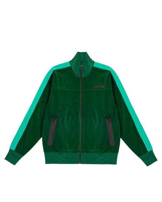 Ashluxe Paradise Unbranded Track Jacket Green