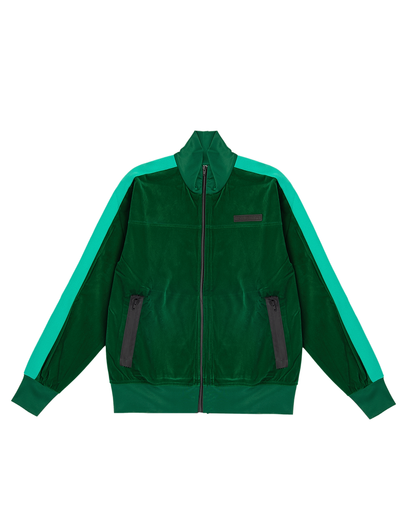 Ashluxe Paradise Unbranded Track Jacket Green
