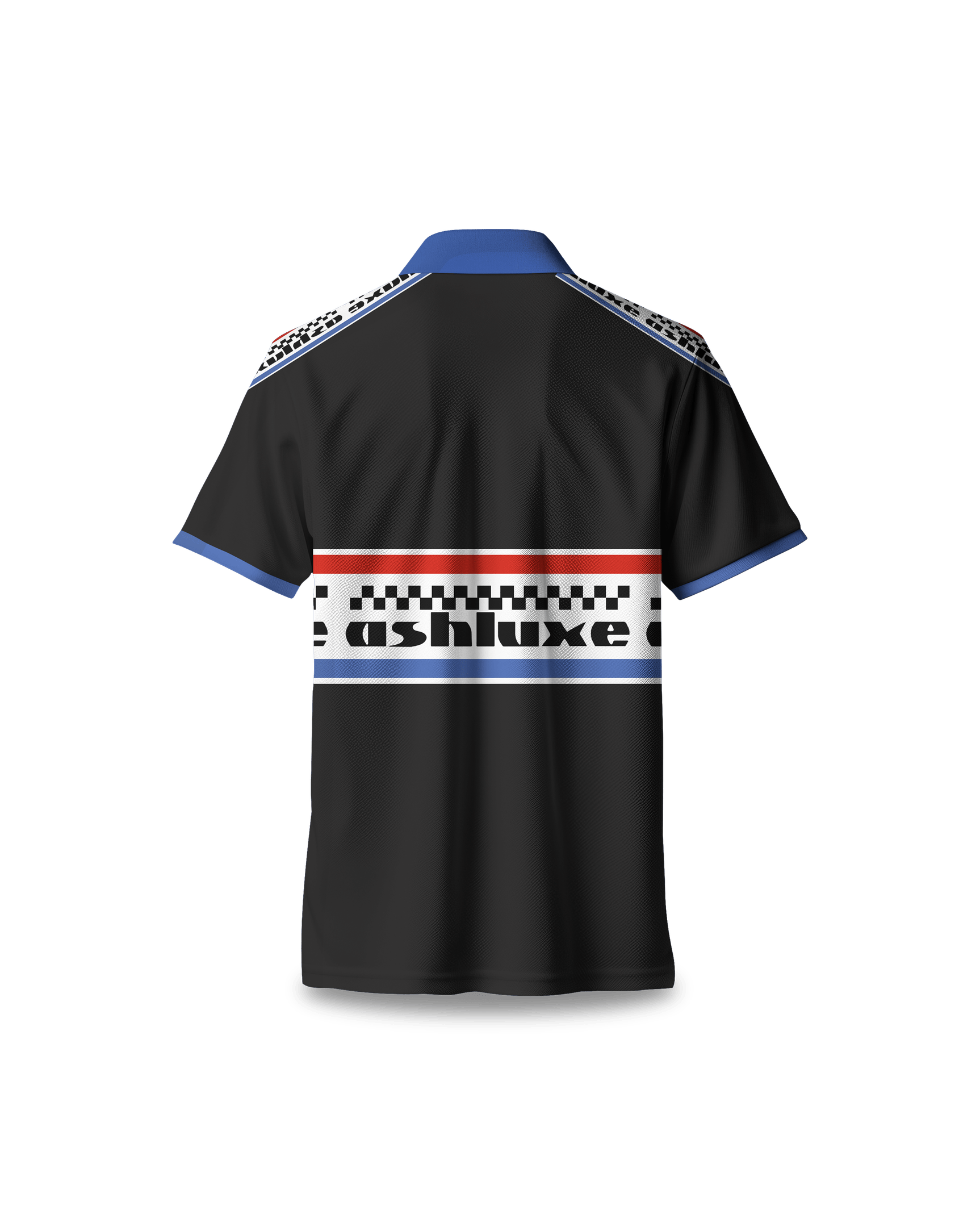 Ashluxe Racing Polo T-shirt Black