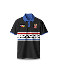 Ashluxe Racing Polo T-shirt Black