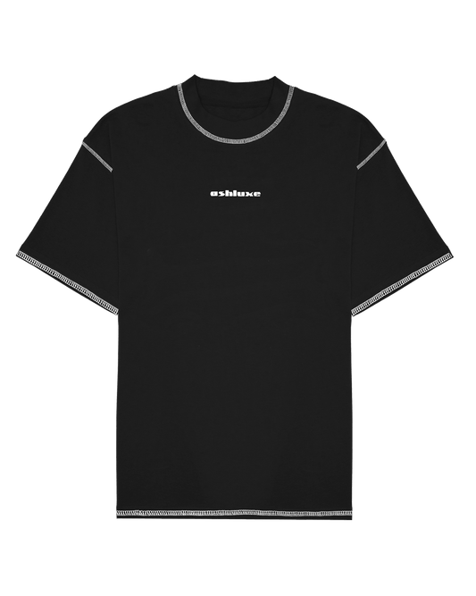 Ashluxe Threaded T-shirt - Black