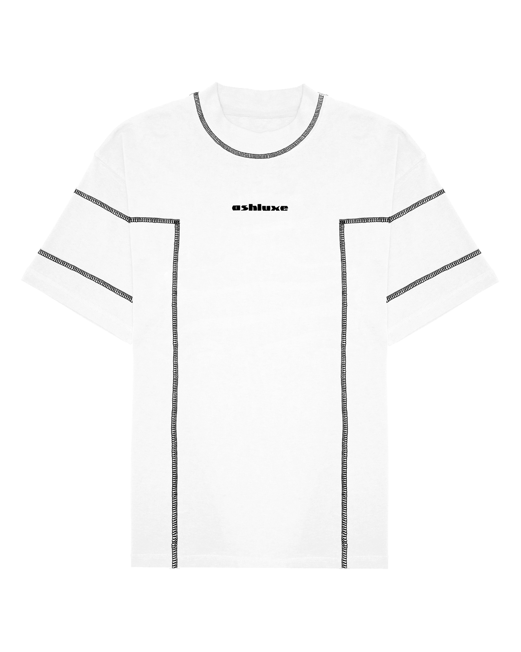 Ashluxe Double Threaded T-shirt White