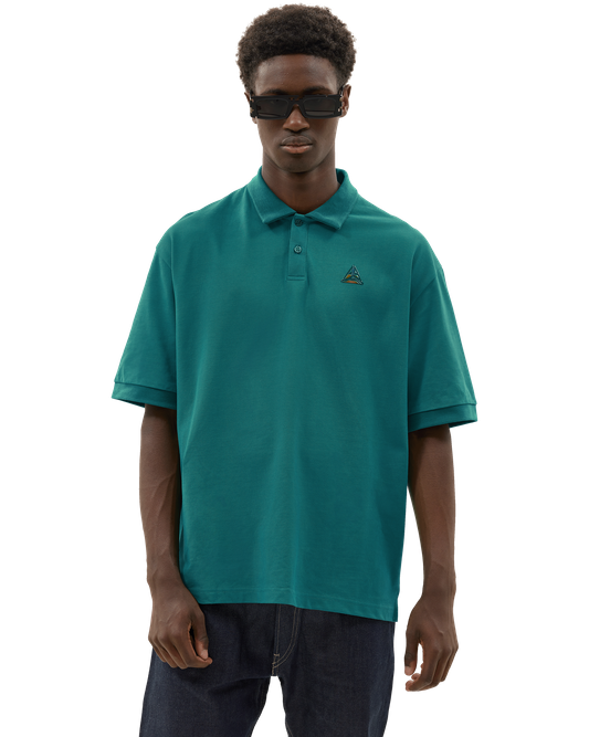 Triangle Logo Polo Shirt Green