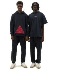 Triangle Logo Hoodie Black