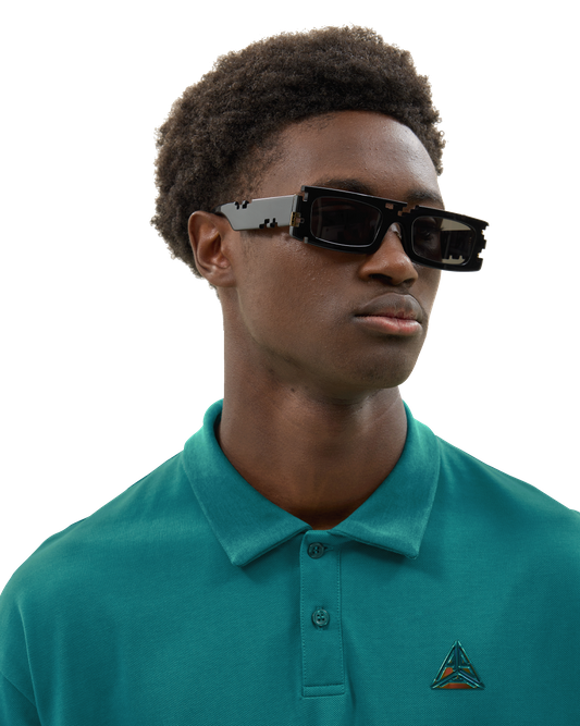 Triangle Logo Polo Shirt Green