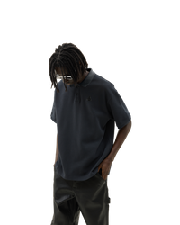 Triangle Logo Polo Shirt Black