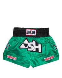 Ashluxe Boxing Trunk Green White