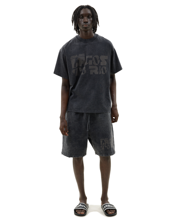 Vintage Wash T-Shirt Black