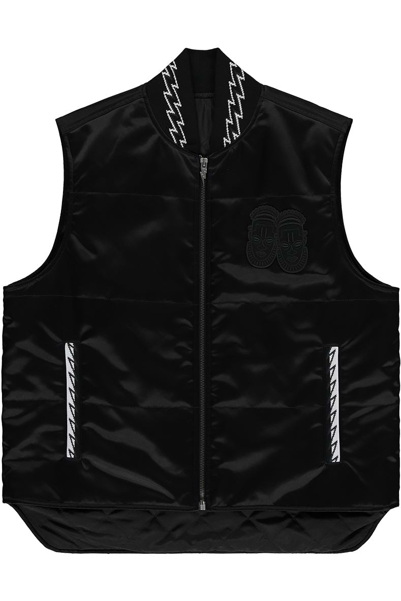 Ashluxe Padded Gilet - Black