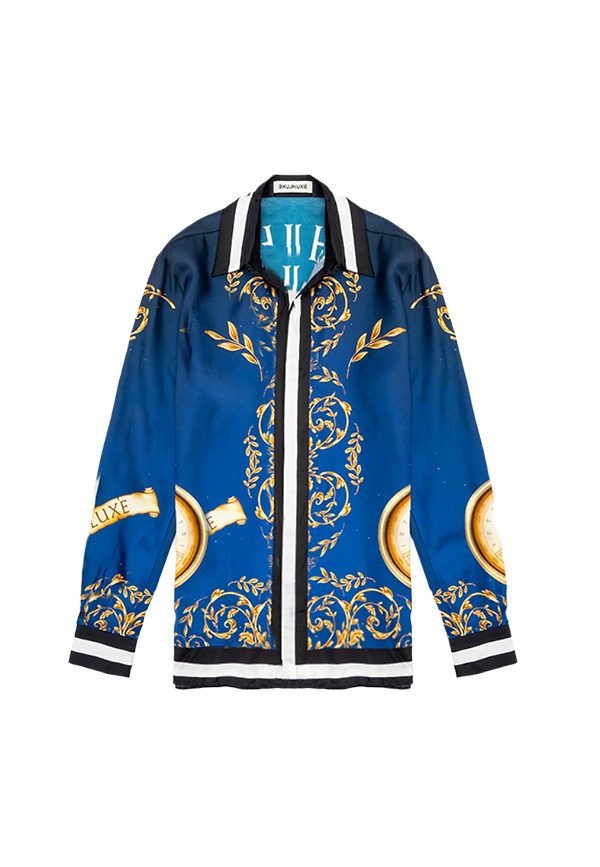 Ashluxe Night Sky Silk Shirt