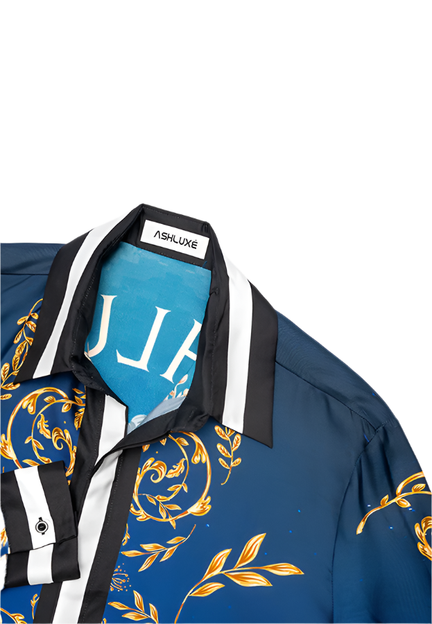 Ashluxe Night Sky Silk Shirt