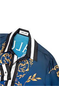 Ashluxe Night Sky Silk Shirt