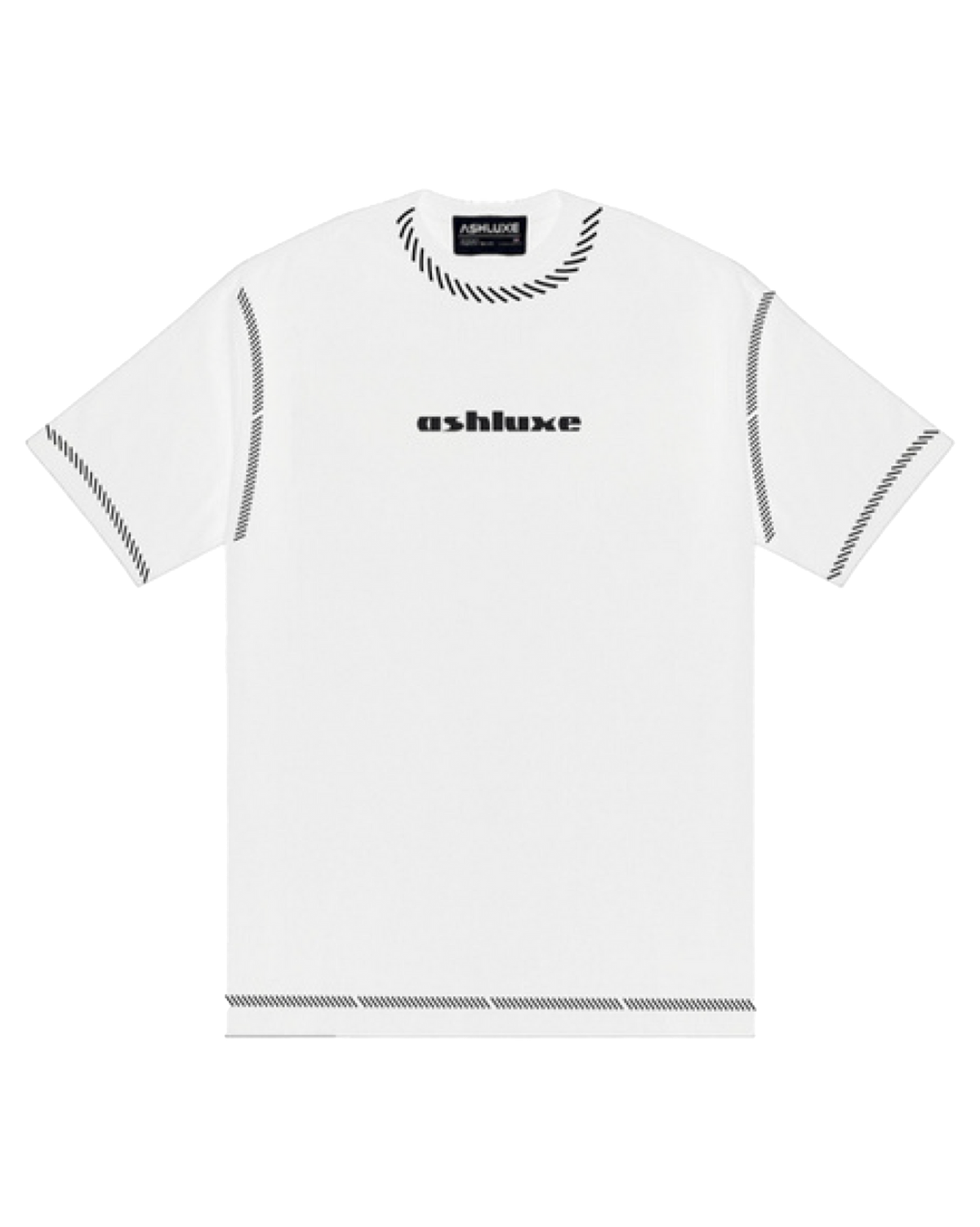 Ashluxe Threaded T-shirt - White