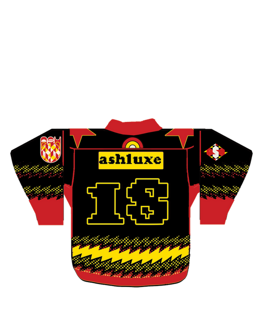 Ashluxe Hockey Jersey  Black