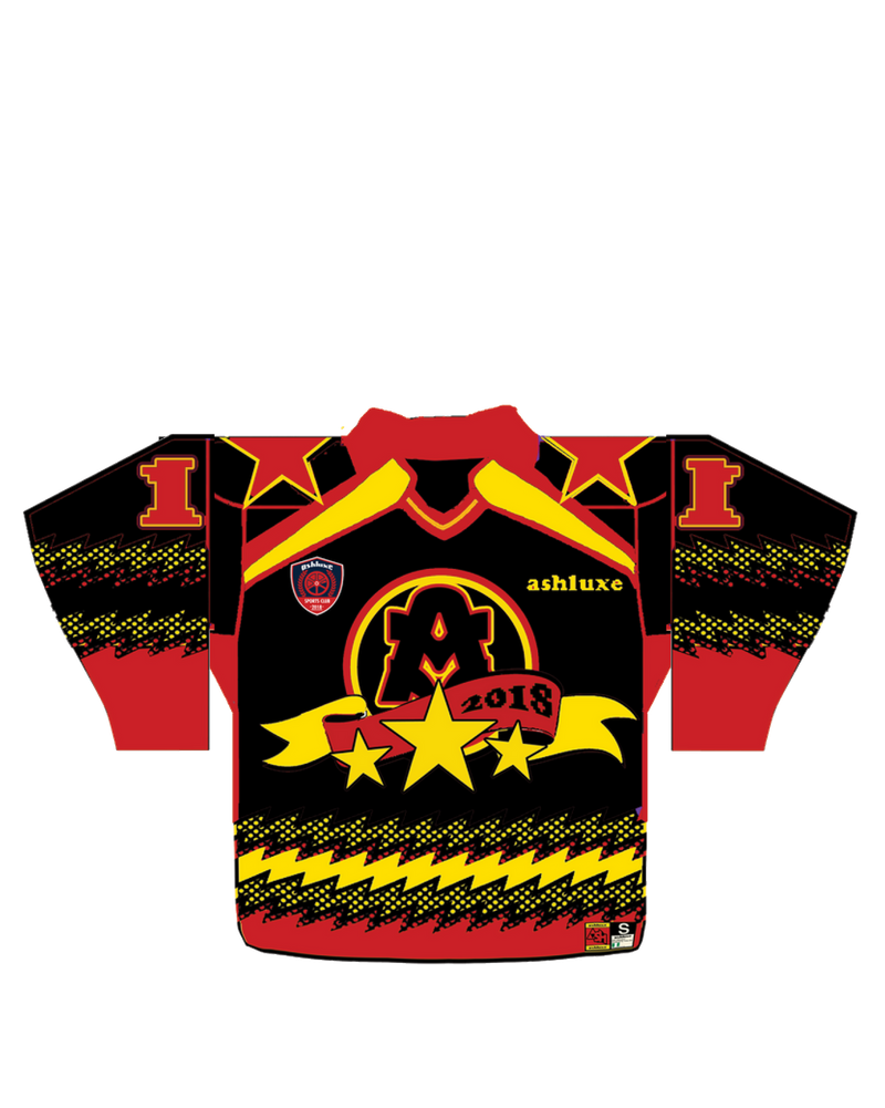 Ashluxe Hockey Jersey  Black