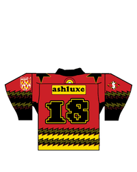 Ashluxe Hockey Jersey Red