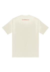 Ashluxe Oval portrait T-shirt Offwhite