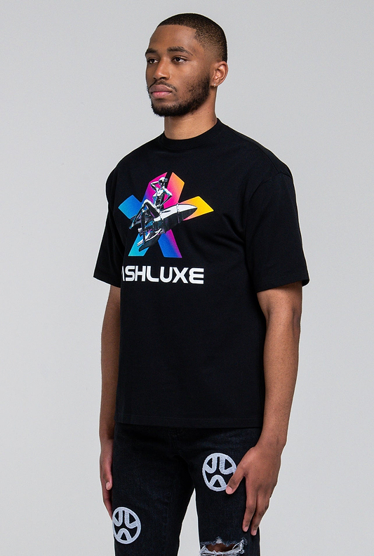 Ashluxe Paradise Silver Surfer Black
